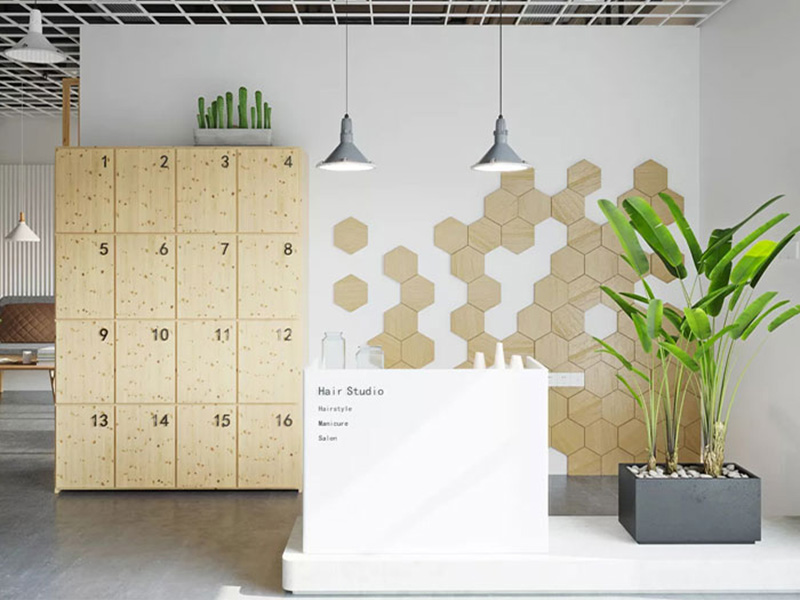 杭州至簡個人工作室理發店裝修設計案例