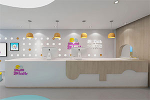 少兒英語培訓中心裝修設(shè)計全景