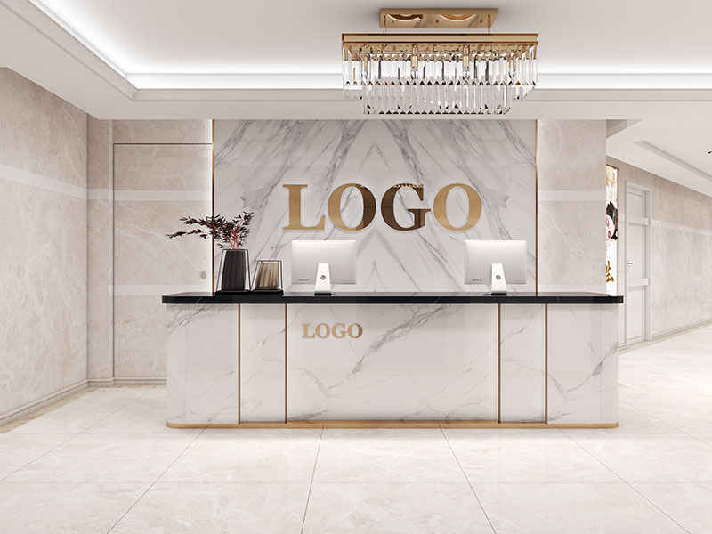 高端大型美容院裝修設(shè)計效果圖