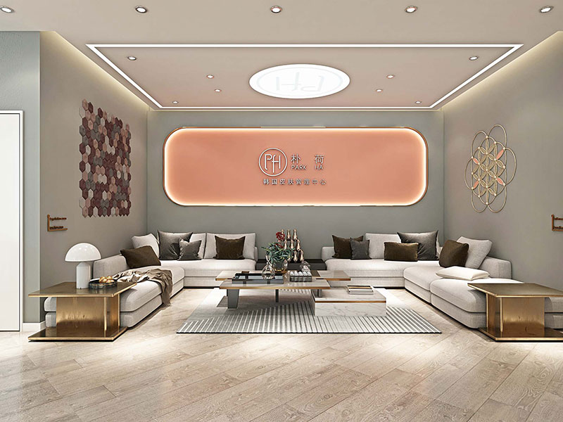 杭州大型連鎖美容院裝修設(shè)計案例