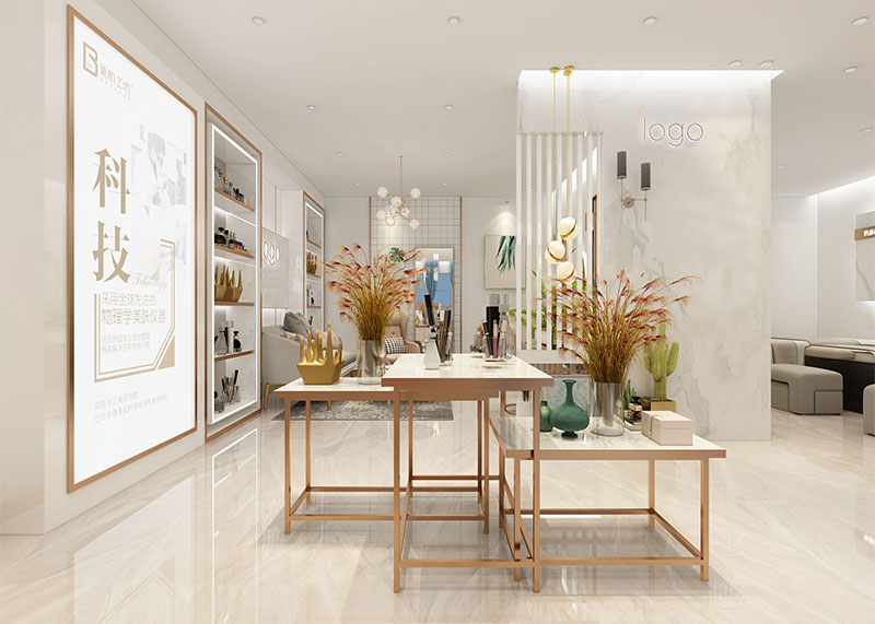 863方皮膚管理美容院設(shè)計裝修效果圖