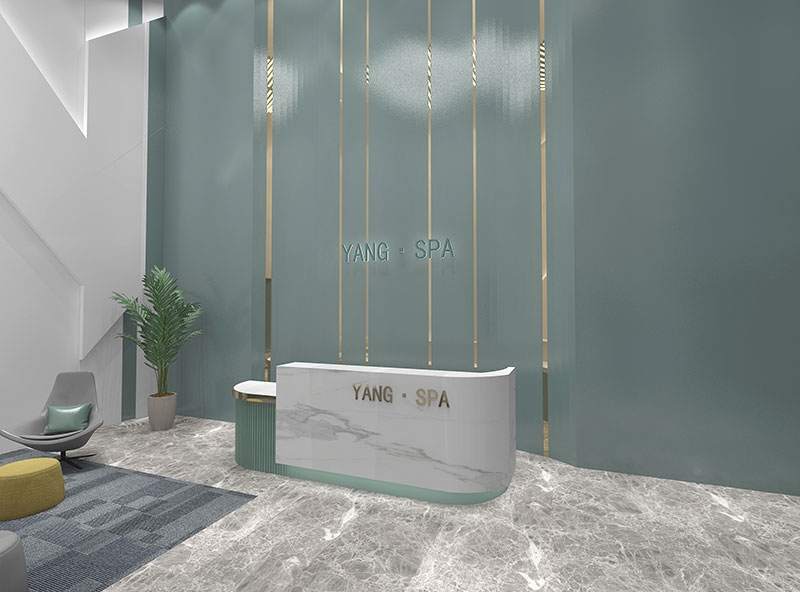 韓式皮膚管理美容院設(shè)計裝修案例