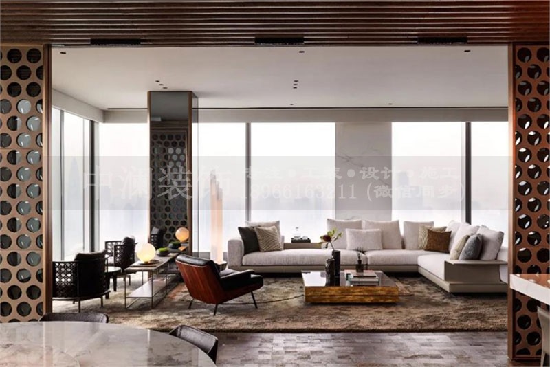 萬科寫字樓大型辦公室裝修設計案例